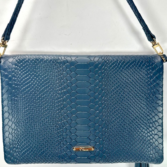 Gigi New York  Fold Over Clutch Crossbody Bag - Picture 13 of 14